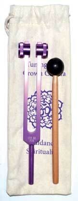 8 1/2&quot; Crown (purple) Tuning Fork