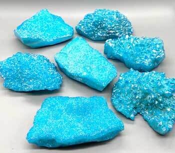 ~5# Qtz Druse Turquoise