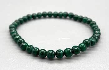 4mm Malachite Stretch Bracelet