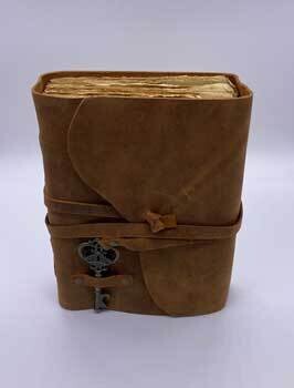Key Closure Leather W/ Cord