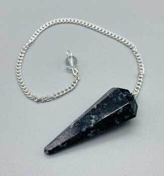 6-sided Black Zebra Pendulum