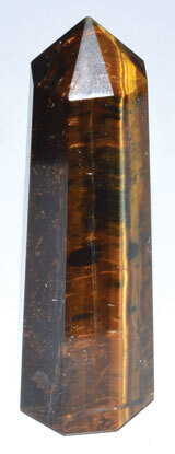 3&quot;+ Tiger Eye Obelisk