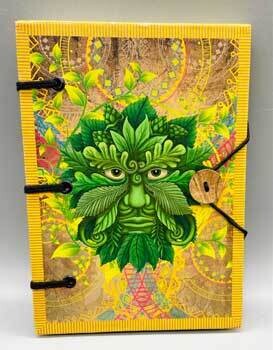 5&quot; X 7&quot; Green Man Parchment (hc)