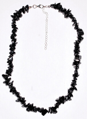 18&quot; Shungite Chip Necklace