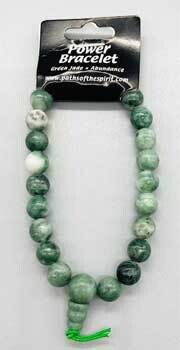 Green Jade Power Bracelet
