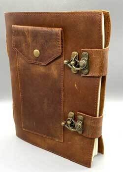 Soft Leather W/ Double Latch