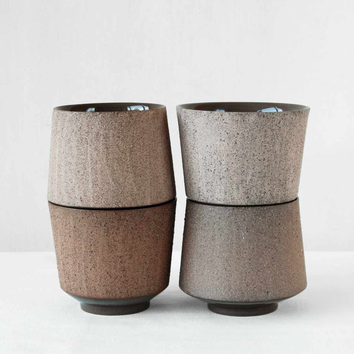 4 Tea Cups | 200 ml | Clay Collection | set 7