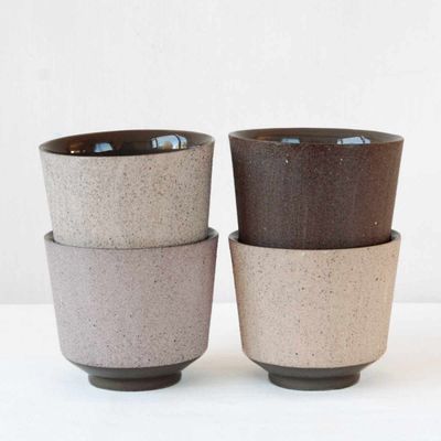 4 Tea Cups | 200 ml | Clay Collection | set 8