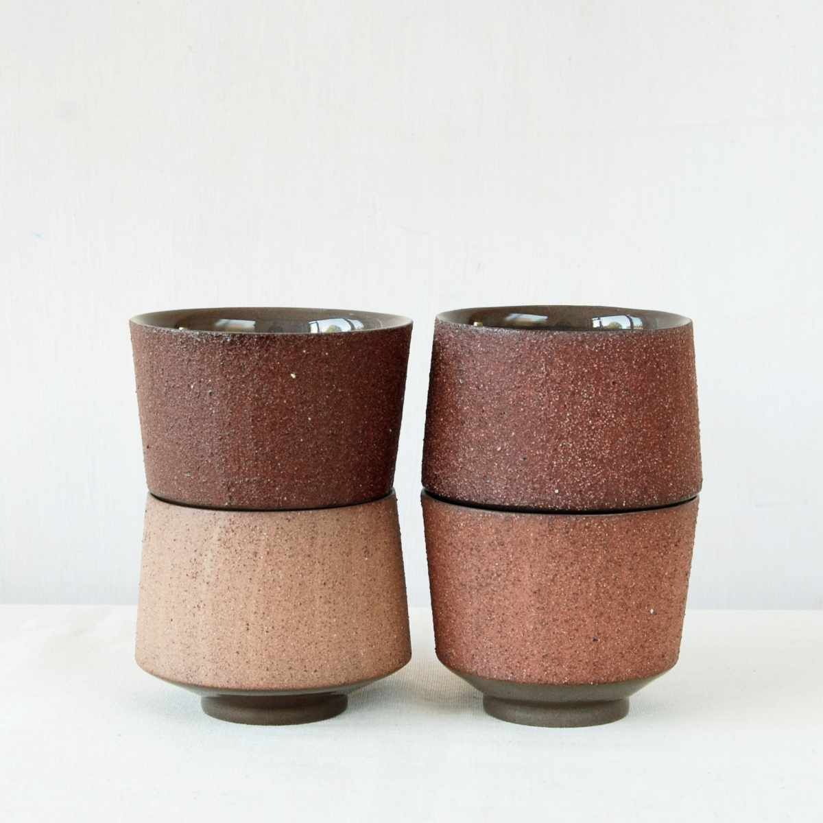 4 Cups | 150 ml | Clay Collection |  set 5