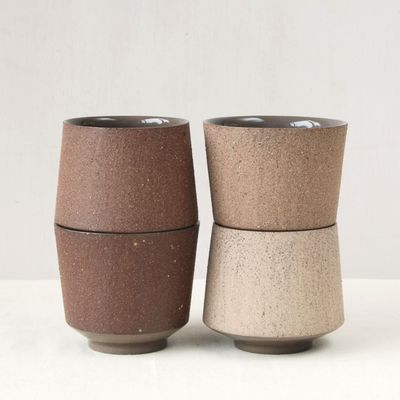 4 Tea Cups | 200 ml | Clay Collection | set 19