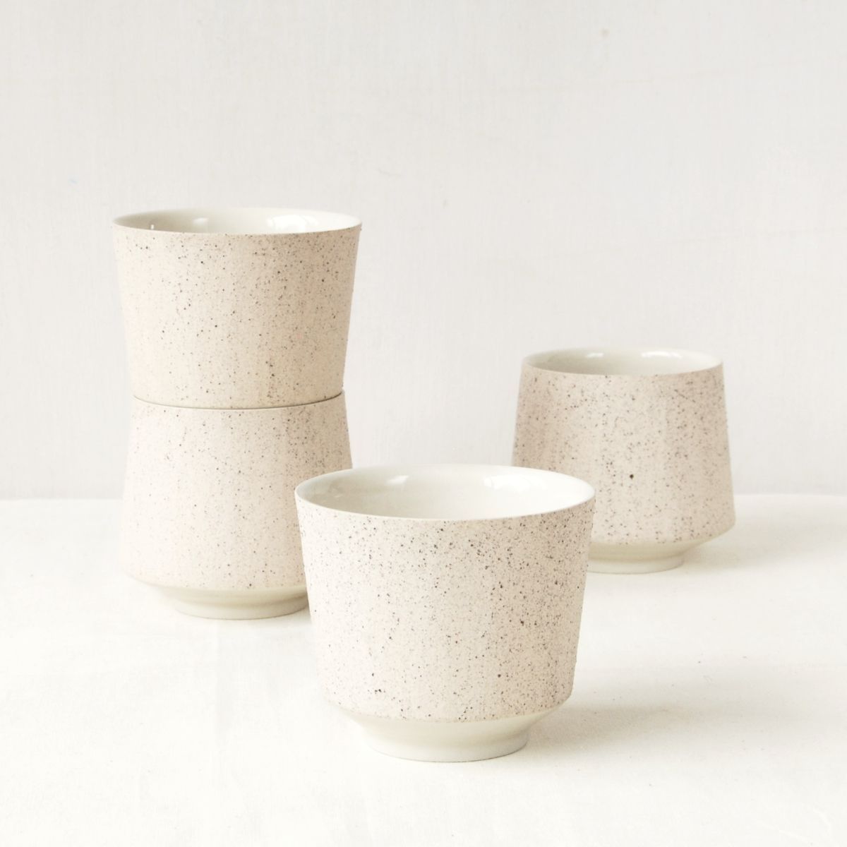 4 Tea Cups | 200 ml | Clay Collection Basic | set 20 4 Tea Cups | 200 ml | Clay Collection Basic | set 20