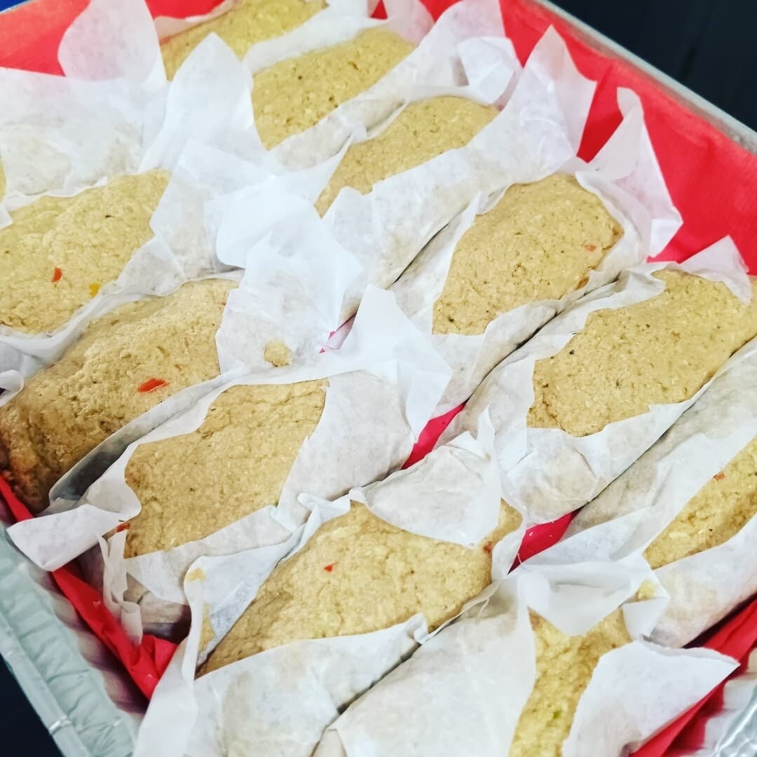 12 Alcapurrias de Guineo Frizadas, Beef