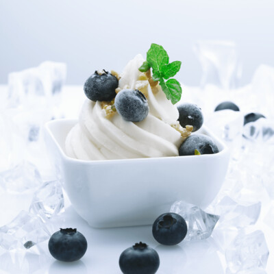 SAMPLE. Fruity frozen yogurt