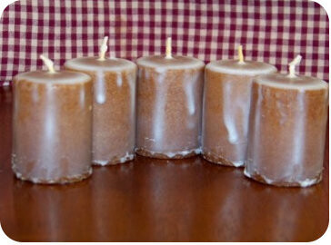CINNAMON BUN VOTIVES
