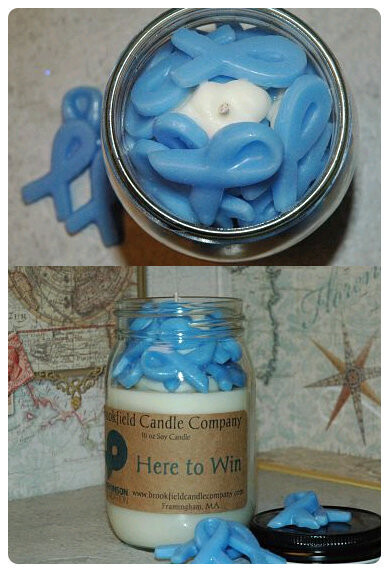 HERE TO WIN "Parkinson Foundation Candle"