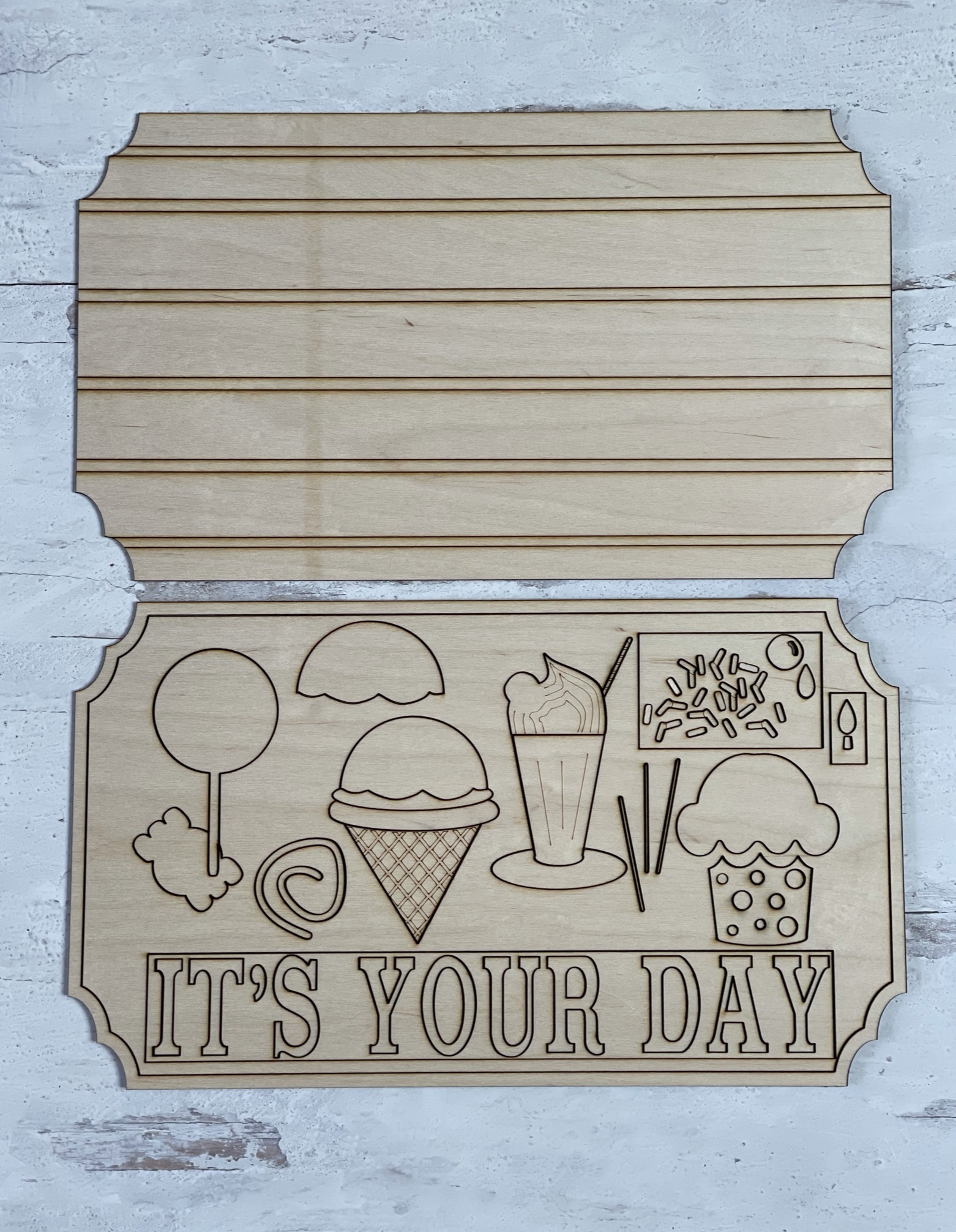 It's Your Day Wooden Birthday Sign
