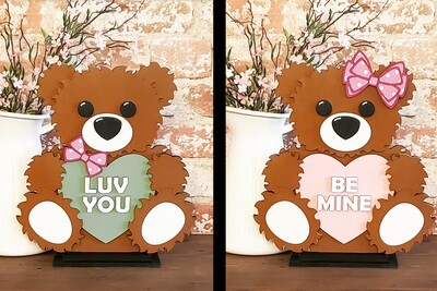 DIY Valentine Bear