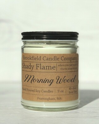 Shady Flame - Morning Wood Soy Candle