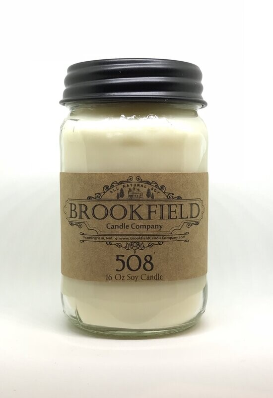 BEST SELLER - 16oz MASON JAR SOY CANDLES