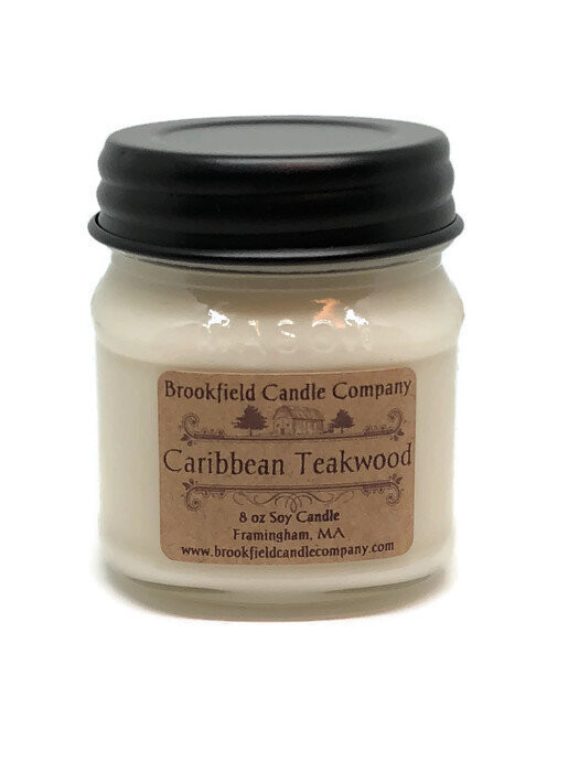 8oz MASON JAR SOY CANDLE
