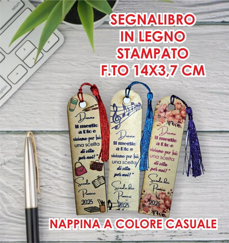 SEGNALIBRO IN LEGNO