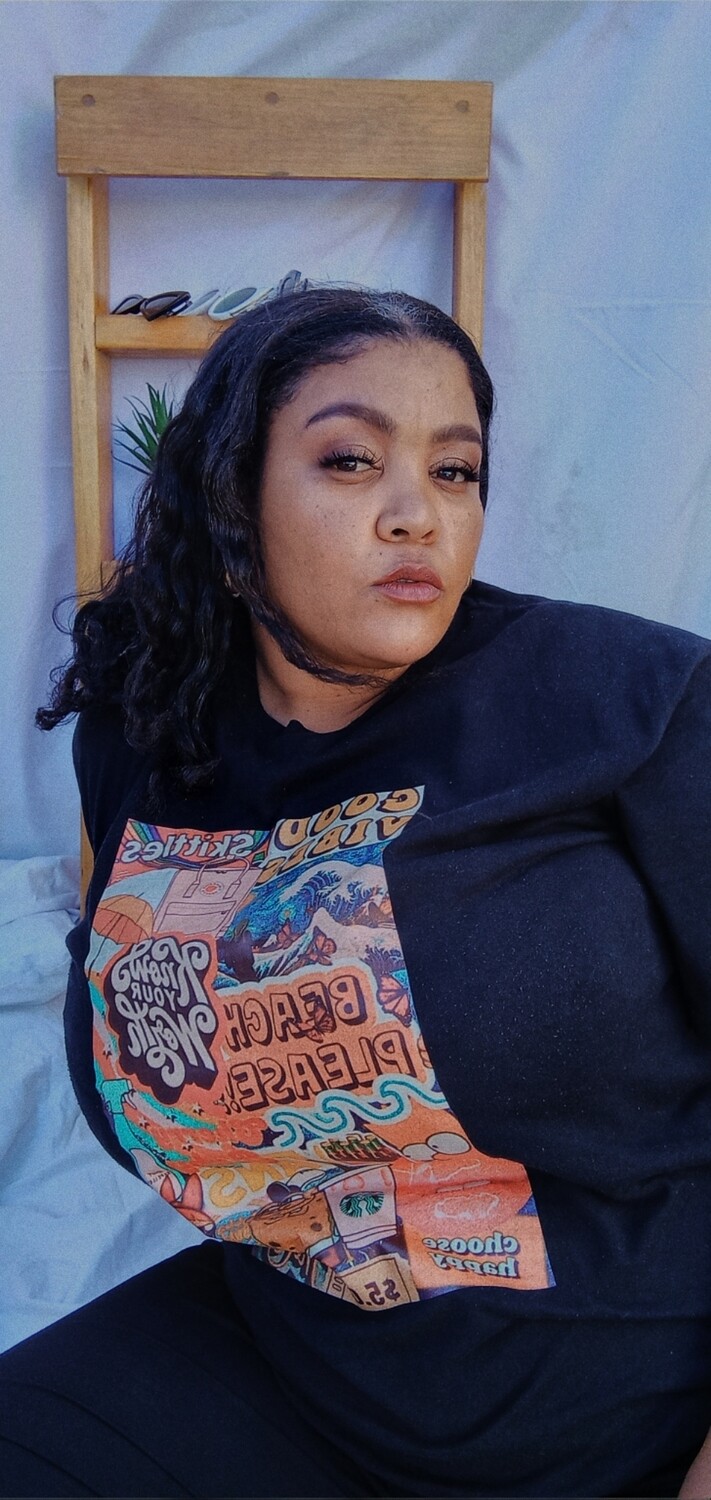 Graphic &quot;vintage&quot; print tee