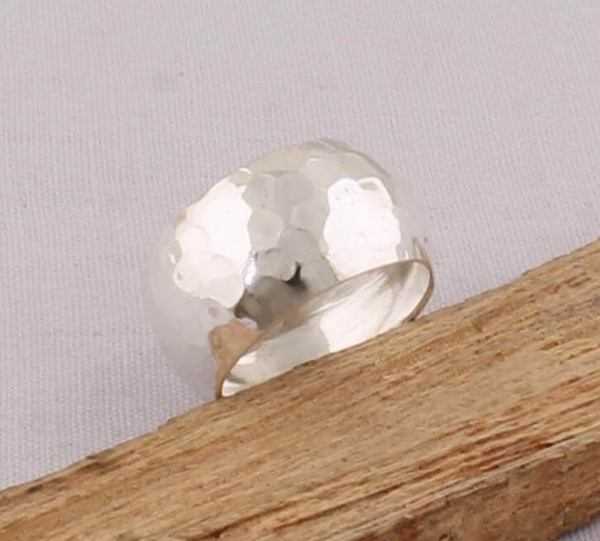 925-Sterling Solid Silver Ring,Handicraft Boho Ring,Antique Silver Ring,Thumb Ring,Silver Band Ring Ecwid Cyber-2022 BOHO SILVER