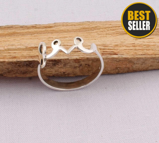 Ring Finger Ring 925-Antique Silver Ring Thin Ring Sterling Silver Ring Lover Gift Item Ring Silver Plain Ring Beautiful Ring BOHO SILVER
