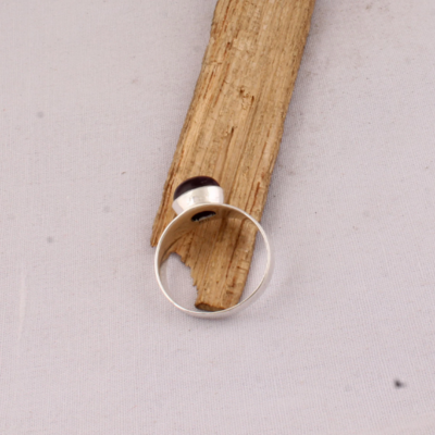 Beautiful Purple Jade AAA+Quality Gemstone Ring, Middle Finger Ring, Purple Stone Ring, Cabochon Ring, Simple Ring, Anniversary Gift Ring