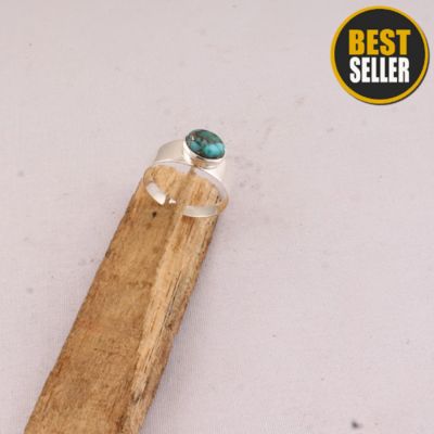 Adorable Composite Turquoise Top Quality Gemstone Ring Oval Stone Boho Ring 925-Sterling Silver Ring,Vintage,Ring Finger Ring Gift for Her