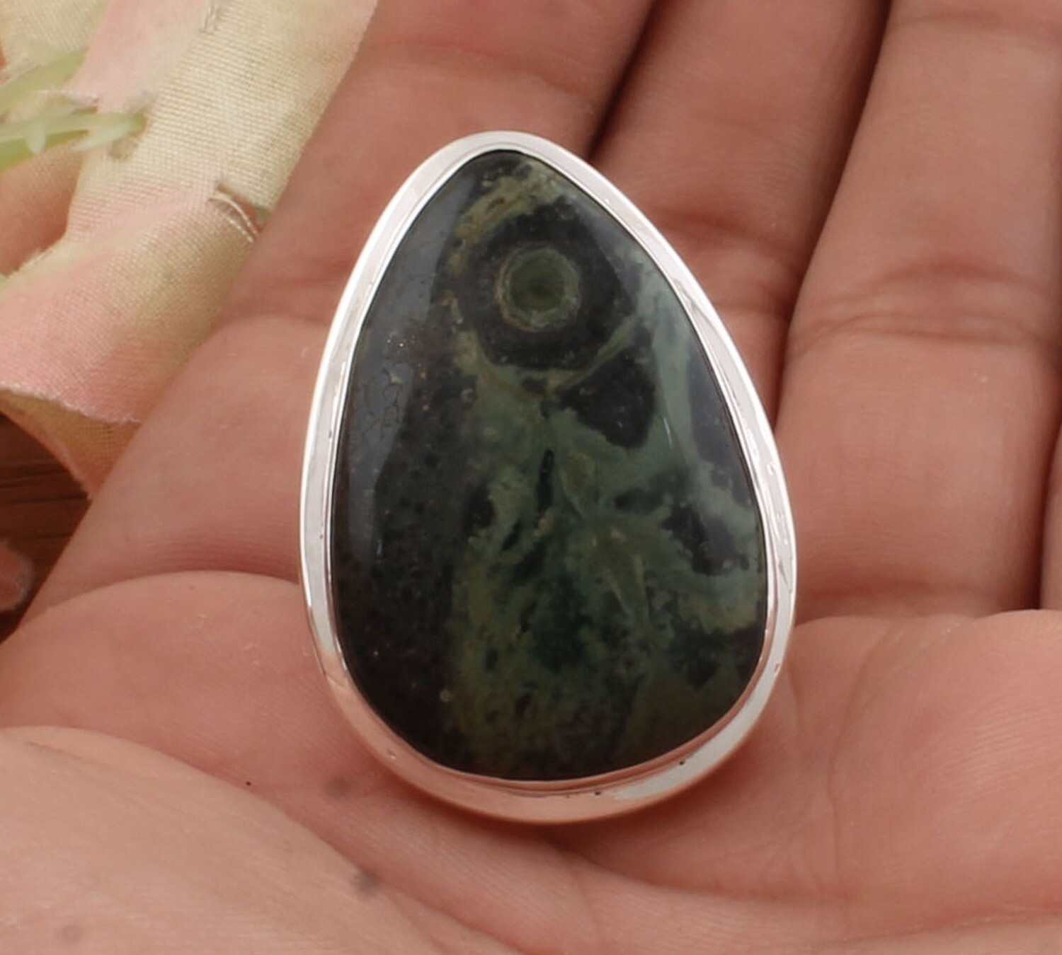 Beautiful Natural Pietersite Pair Gemstone Solid 925 Sterling Silver Ring For Girls / Handmade Silver Designer Ring / Women Wedding Gifts Him