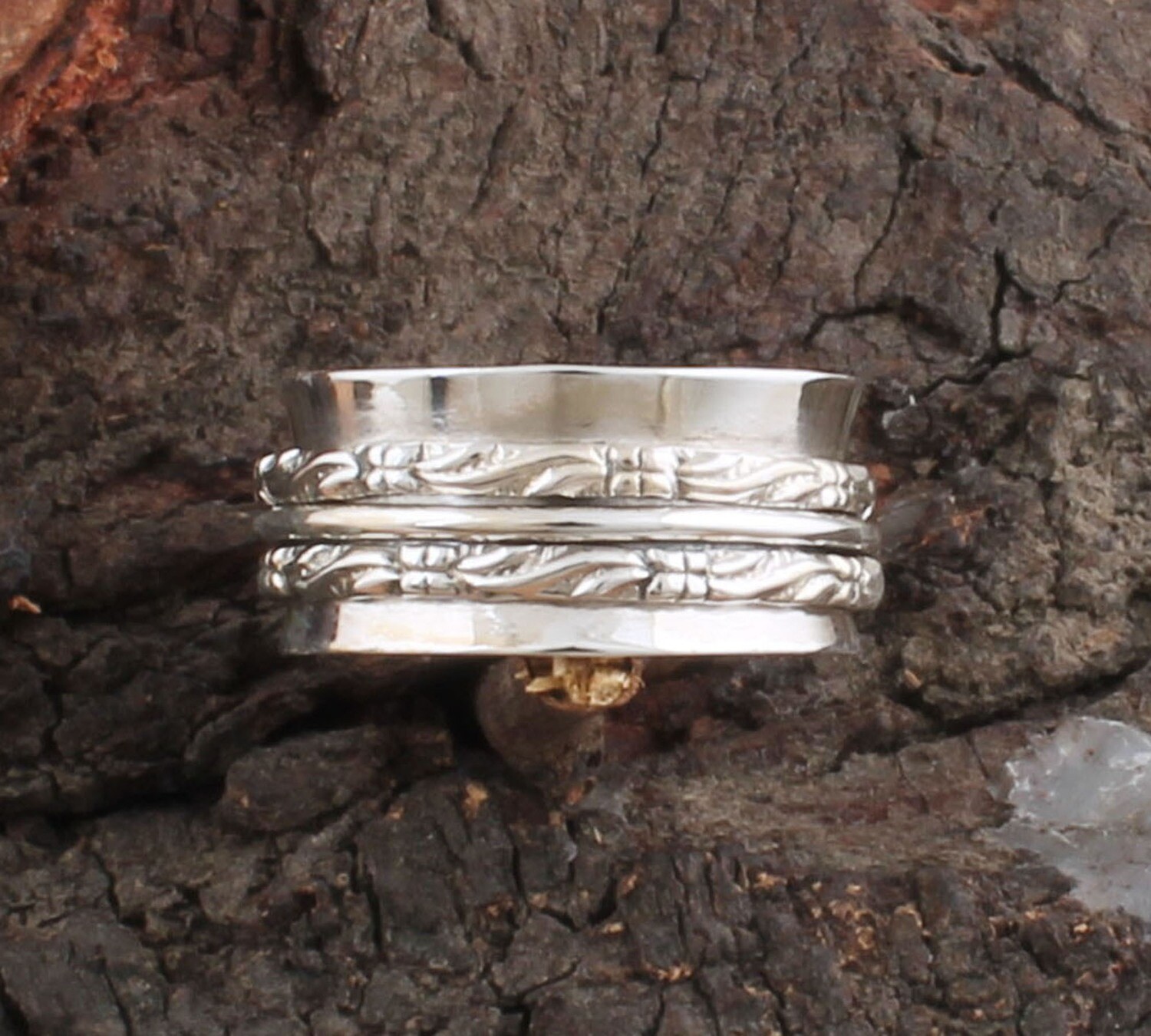 AAA+Quality 925 Sterling Solid Silver Spinner Band Ring /  Amazing Boho Ring / Antique Designer Silver Ring / Thumb Ring / Silver Band Ring For Weddings Gifts Her