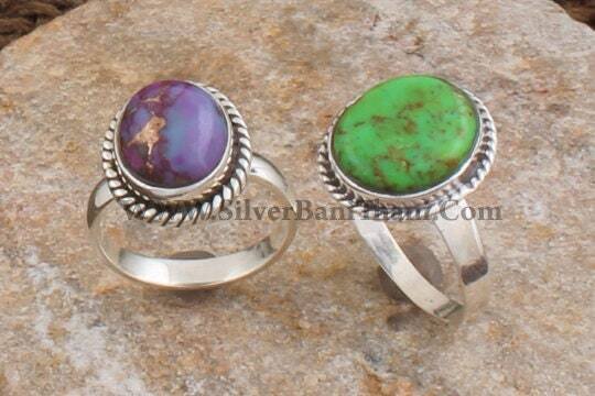Oval Ring-Gemstone Ring-925 Sterling Solid Silver Ring-Boho Solid Silver Ring-Engagement Ring-Multi Semi Precious Stone Ring Gift For Girl