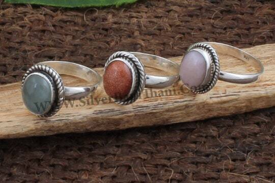Middle Finger Rings-Multi Semi Precious Stone Ring-925 Sterling Solid Silver Rings-Handmade Ring-Gemstone Ring-Anniversary Gift Item Ring