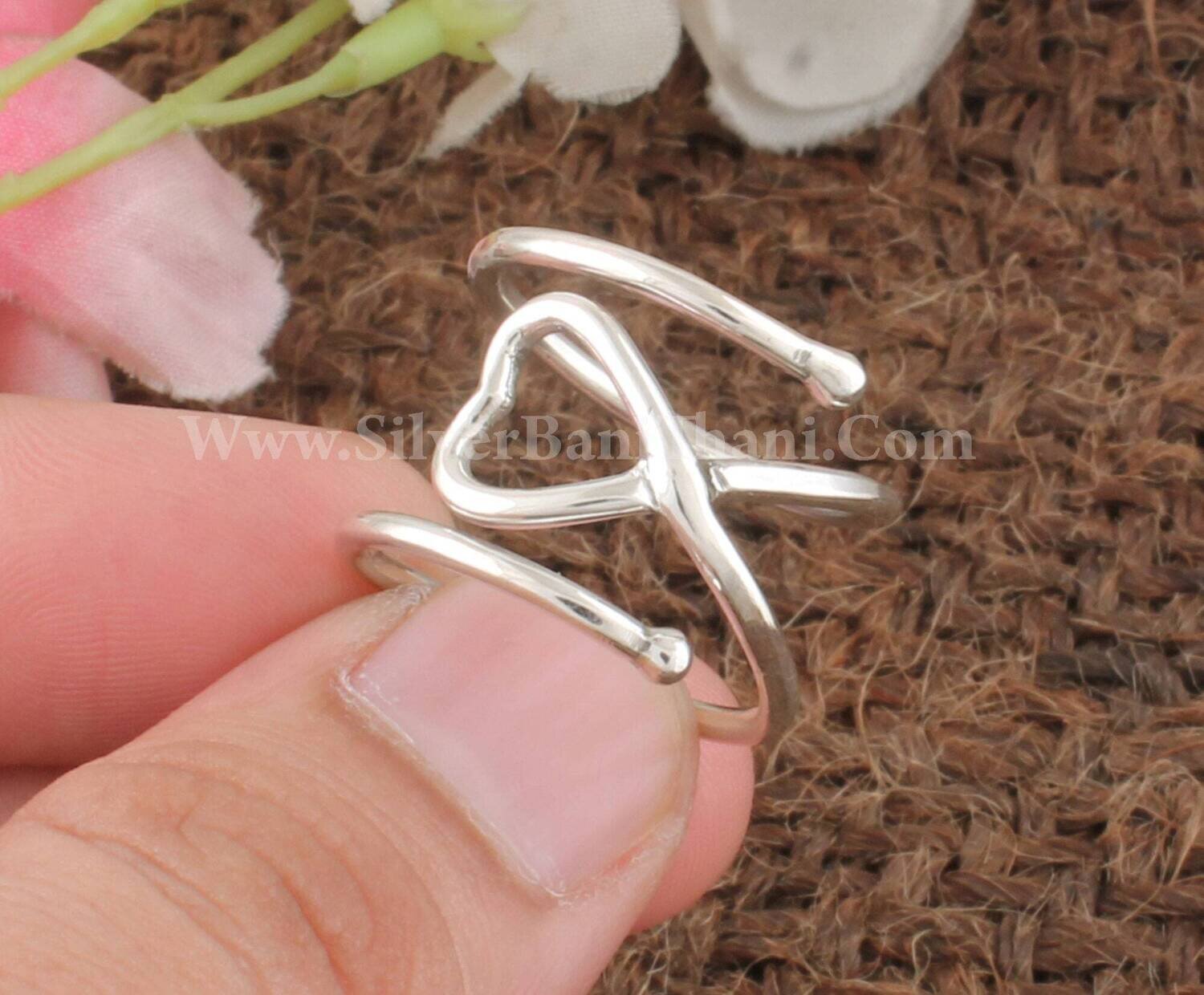 Heart Ring | 925 Sterling Silver Ring | Silver Heart Ring | Love Heart Ring | Silver Love Ring | Friendship Ring | Love Ring For Girls Gift