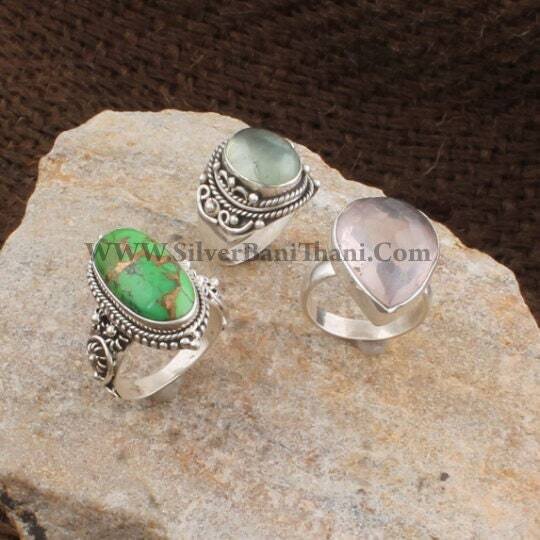 Combo Rings * 925 Sterling Solid Silver Rings * Engagement &amp; Anniversary Rings * Combo Ring Set * Middle Finger Rings * 3 Rings Set2022Etsy