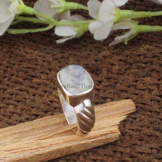 Amazing Rainbow Gemstone Ring - 925 Sterling Solid Silver Ring - Handmade Item Ring - Jewelry Stone - Gemstone Jewelry - Anniversary Gift