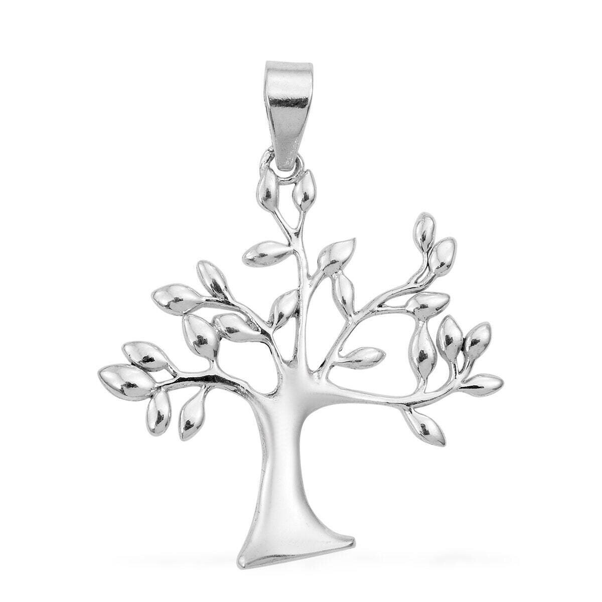 Tree Pendant Solid 925-Sterling Solid Pendant,Antique Silver Pendant Handcrafted Boho Pendant,Tree Pendant Etsy Cyber-2021 L#-283840-P