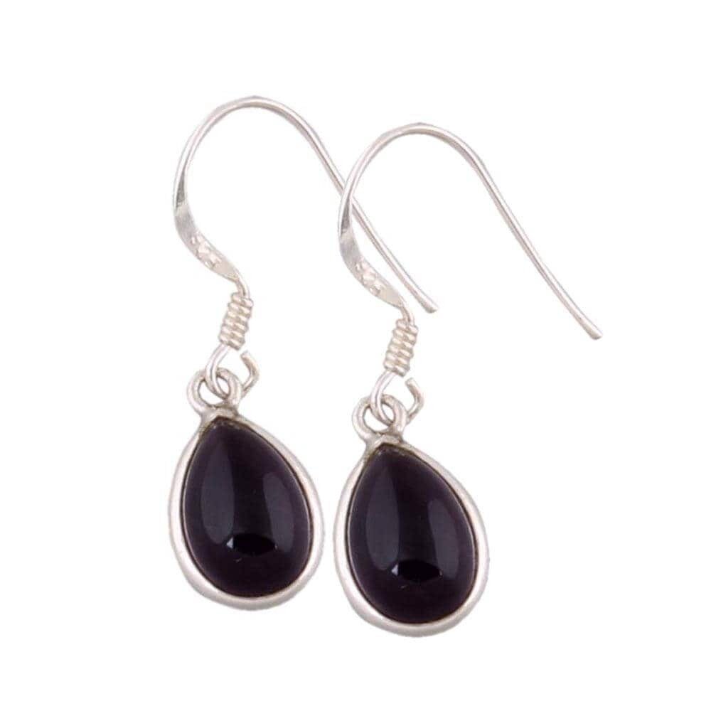 Solid 925 Sterling Silver Natural Amethyst Gemstone Pear Shape Earring For Women Wedding Anniversary Gifts IdeaBirthstone