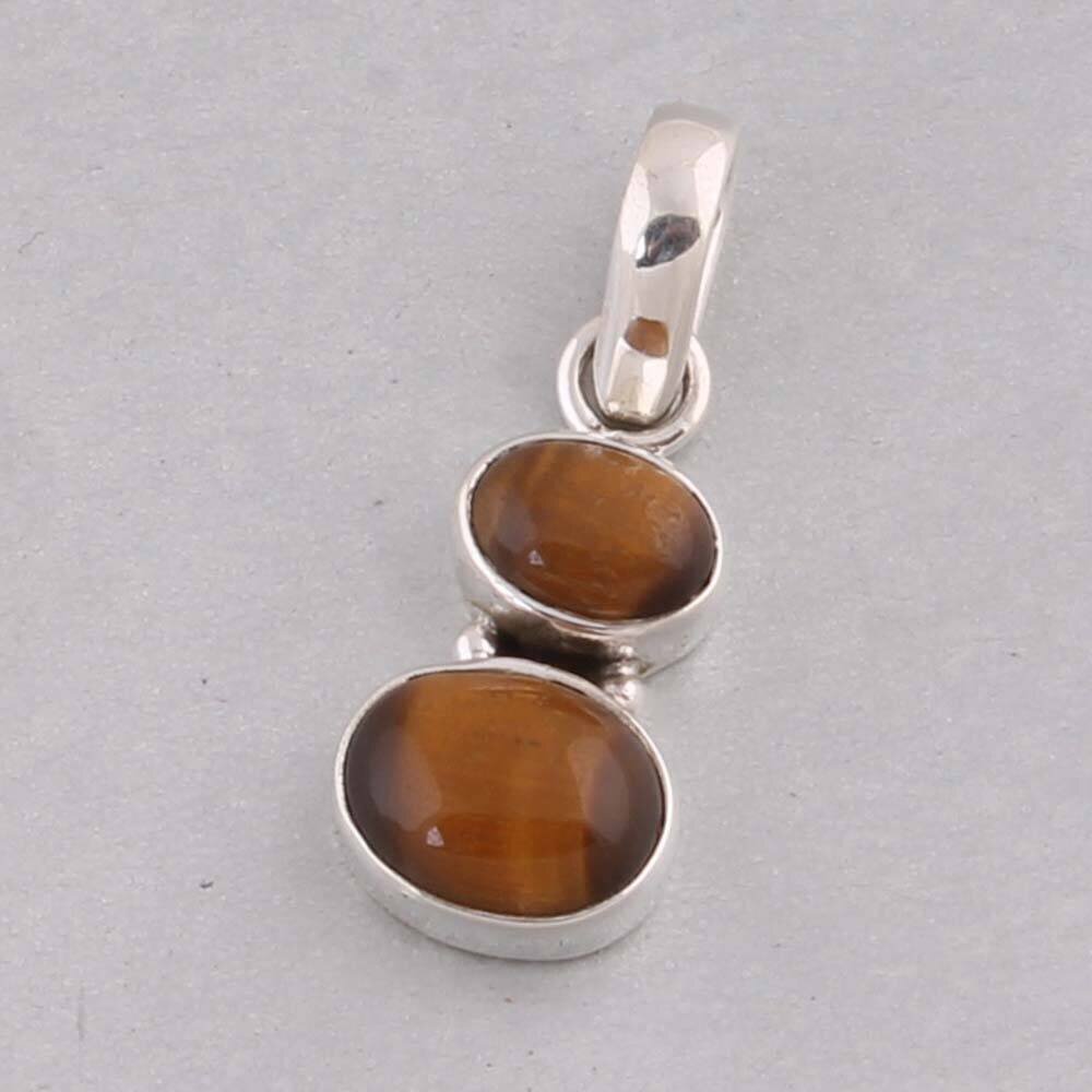925 Sterling Silver Tiger Eye Gemstone Pendent, Antique Silver Solid Designer Pendant ETSYCYBER2021Cyber2021Bestseller2021EtsyBirthstone