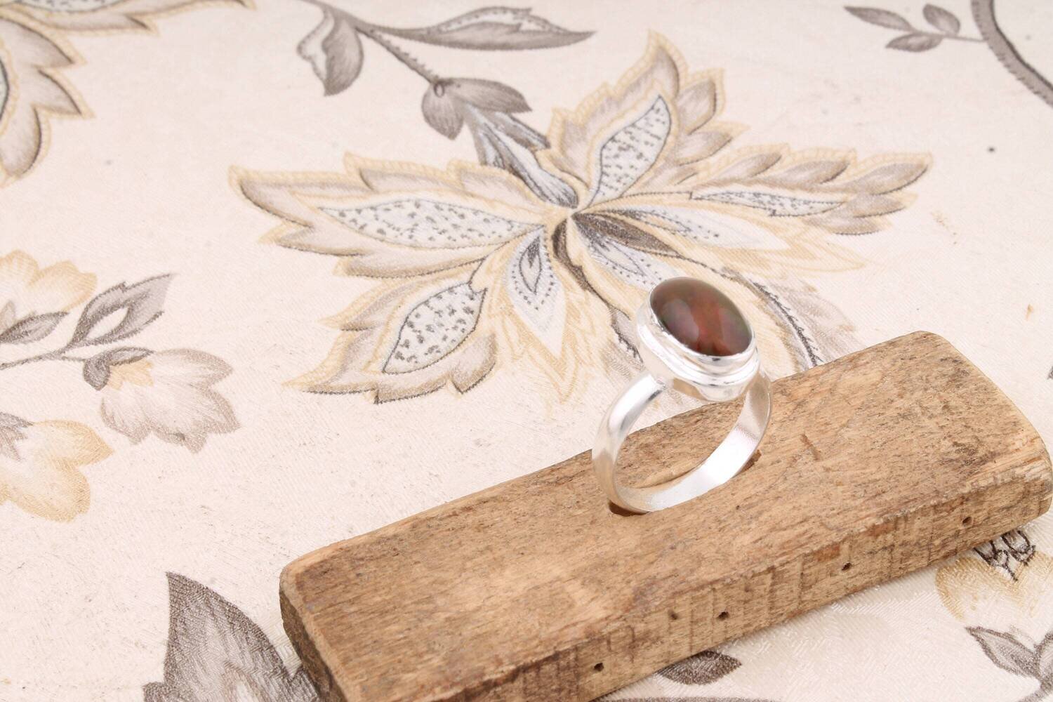 Gift For You ! Solid 925-Sterling Silver Ring With Natural Opal Gemstone Handmade Ring Cabochon Stone Boho Ring Middle Finger Ring(282422)