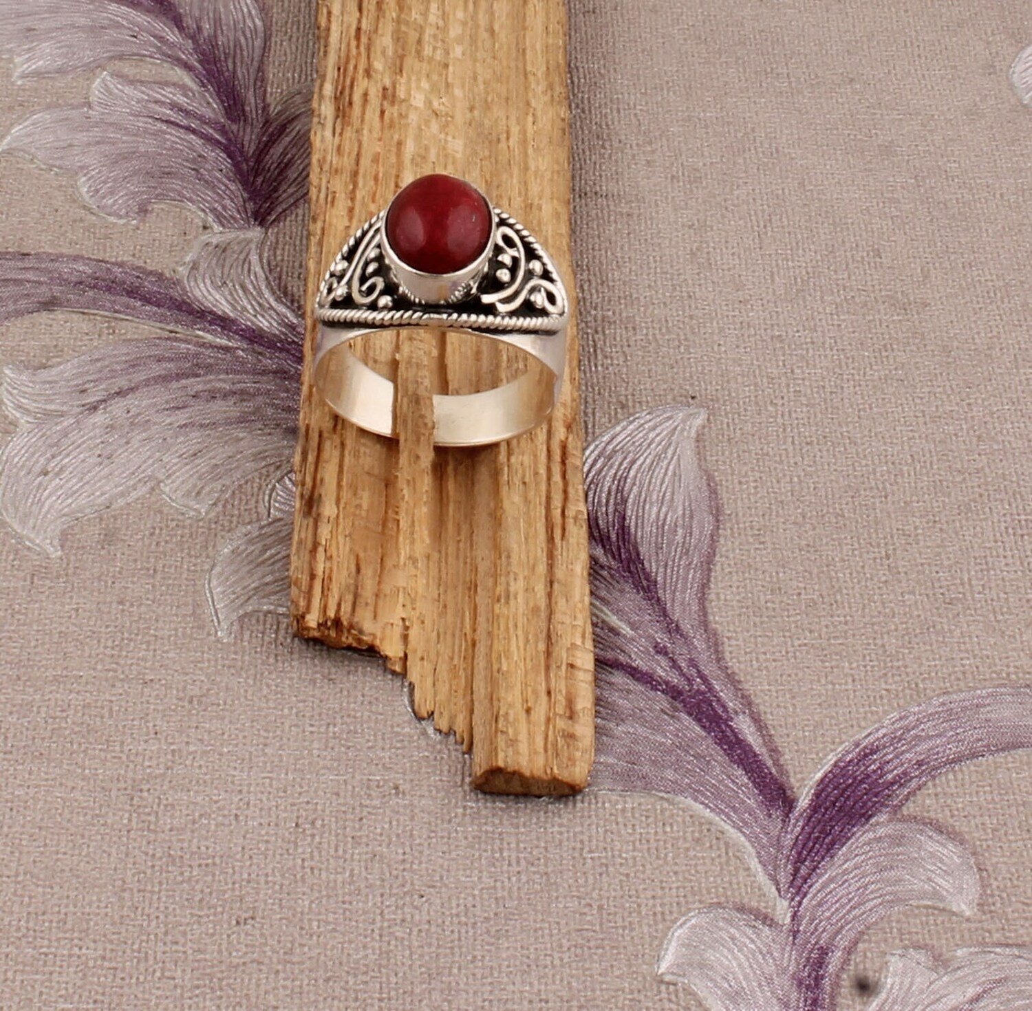 Amazing Red Jasper Top Quality Gemstone Ring,October Birth Stone Ring 925-Sterling Silver Ring,Beautiful Ring,Girls Ring Finger Ring