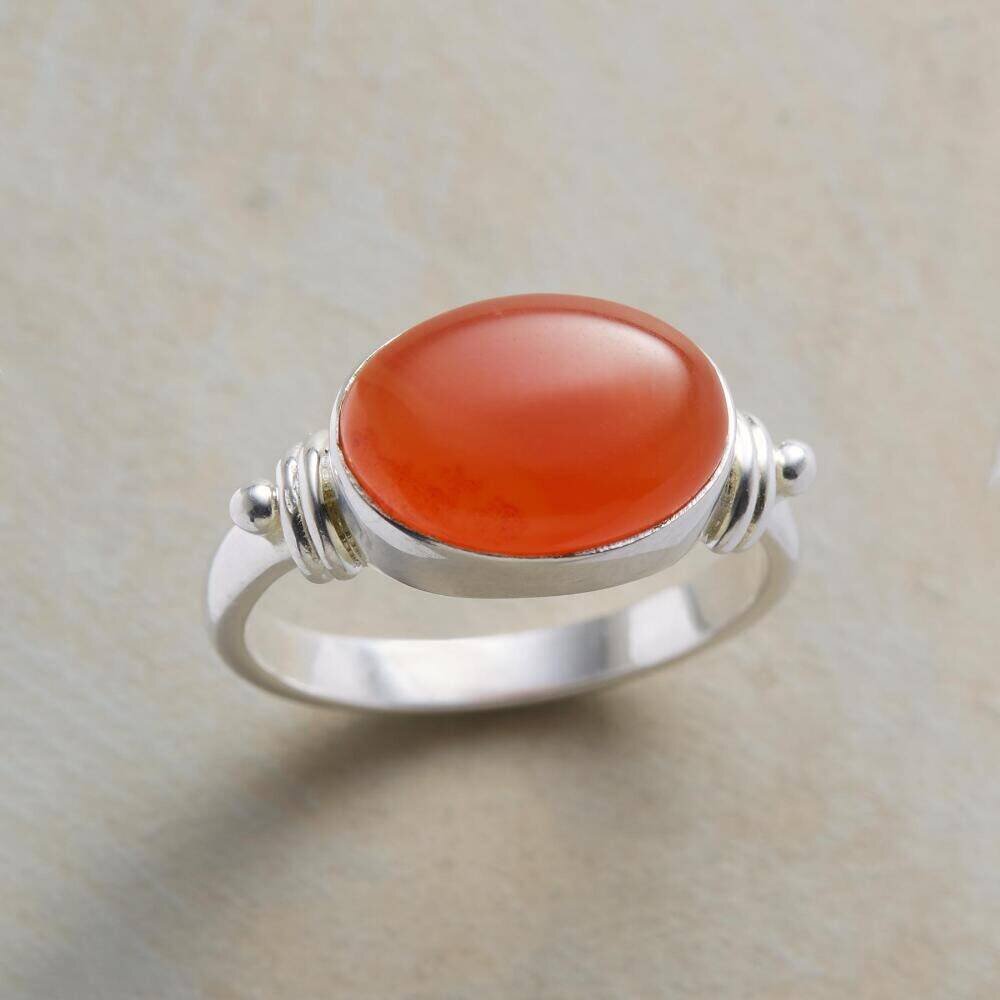 Top Quality Red Onyx Gemstone Handcrafted Ring Cabochon Stone Boho Ring 925-Antique Solid Silver Ring,Index Finger Ring Etsy Cyber-2021