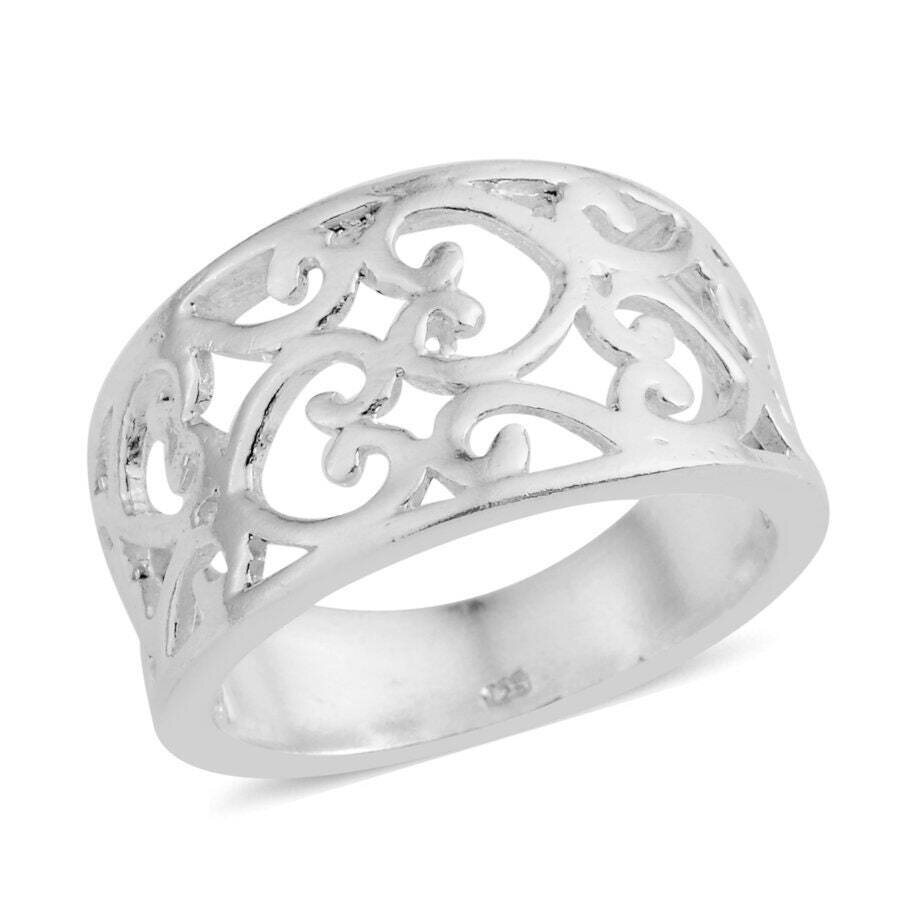 Gift For You !  925-Sterling Silver Solid Ring Handcrafted Charm With Boho Ring Plain Spinner Ring (Meditation Ring ) Thumb Ring L# 283454
