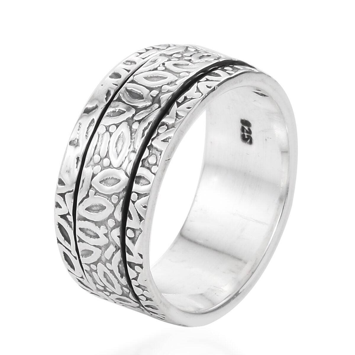 Thumb Ring 925-Sterling Silver Ring,Antique Silver Ring,Spinner Ring,Solid Silver Ring Gift Item Ring,Spinner Hot Ring Gift For HerCyber2021