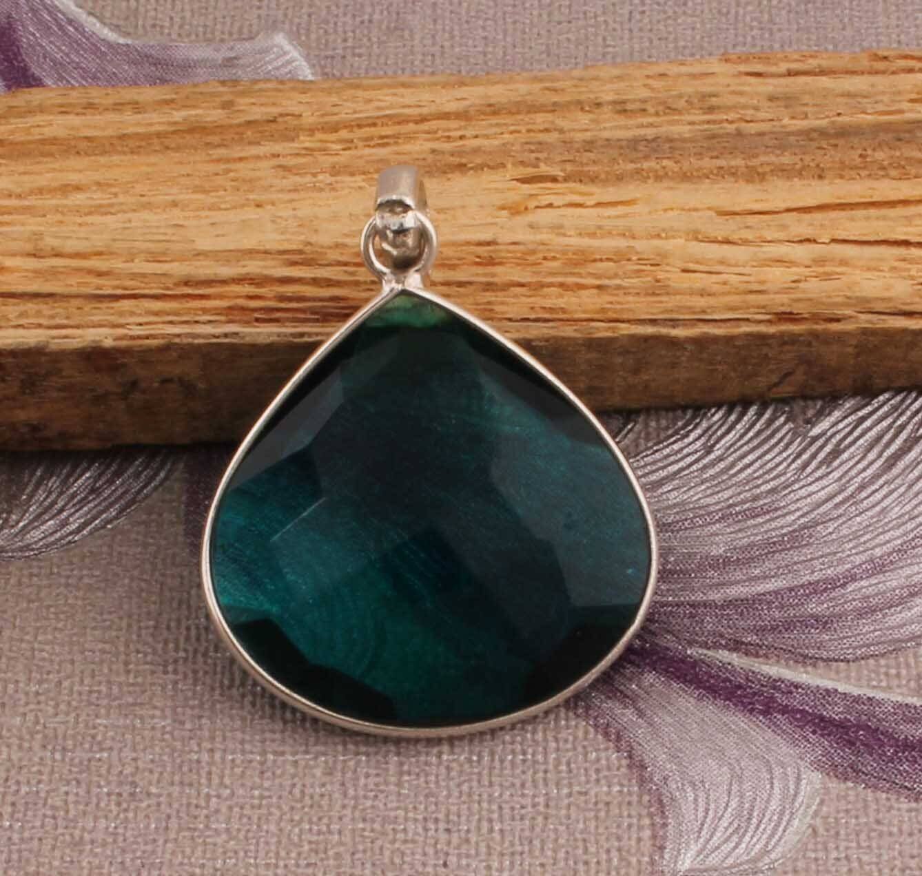 Top Quality Quartz Glass Gemstone Pendant Sterling Silver Pendant,Antique Silver Pendant,Simple Pendant Gift Item Pendant For GirlCyber2021