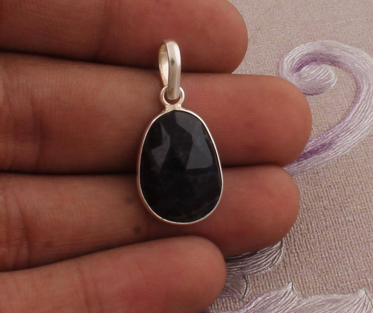 Beautiful Pietersite Top Quality Gemstone Pendant 925 / Sterling Silver Pendant,Antique Silver Pendant,Small Size Pendant / Girls Pendant