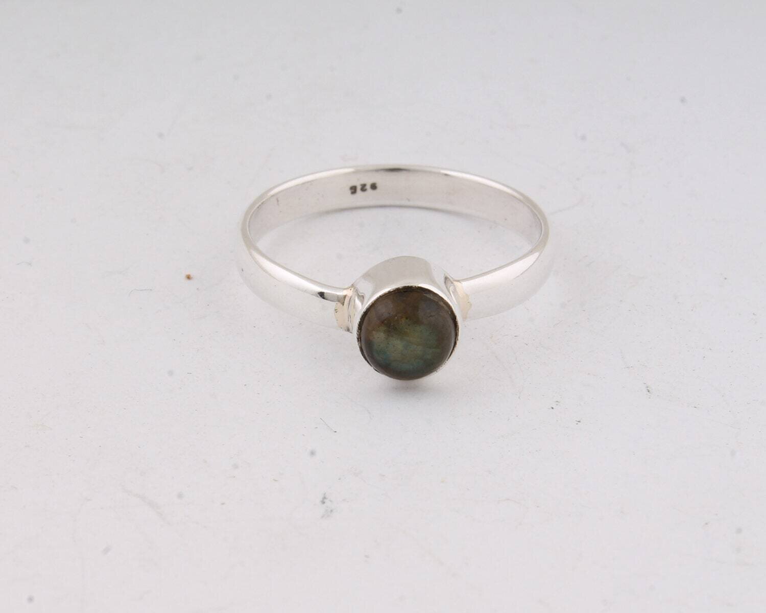 Middle finger Ring 925-Silver Sterling Ring Labradorite Gemstone Handmade Ring Blue Fire stone And Silver Color Ring L#-282308 ETSYCYBER2021