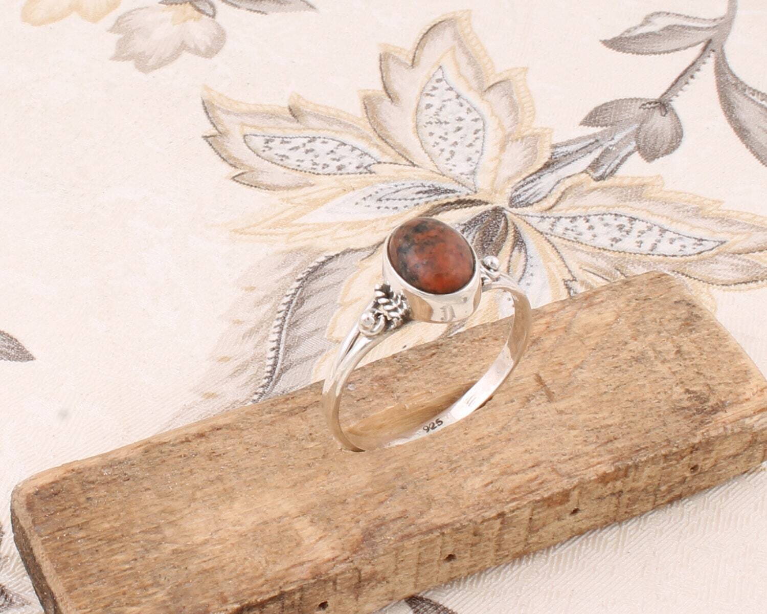 Ring Boho Ring Solid 925-Sterling Silver Ring With Composite Turquoise Top Quality Gemstone Ring Handcrafted Ring Finger RingBirthstone