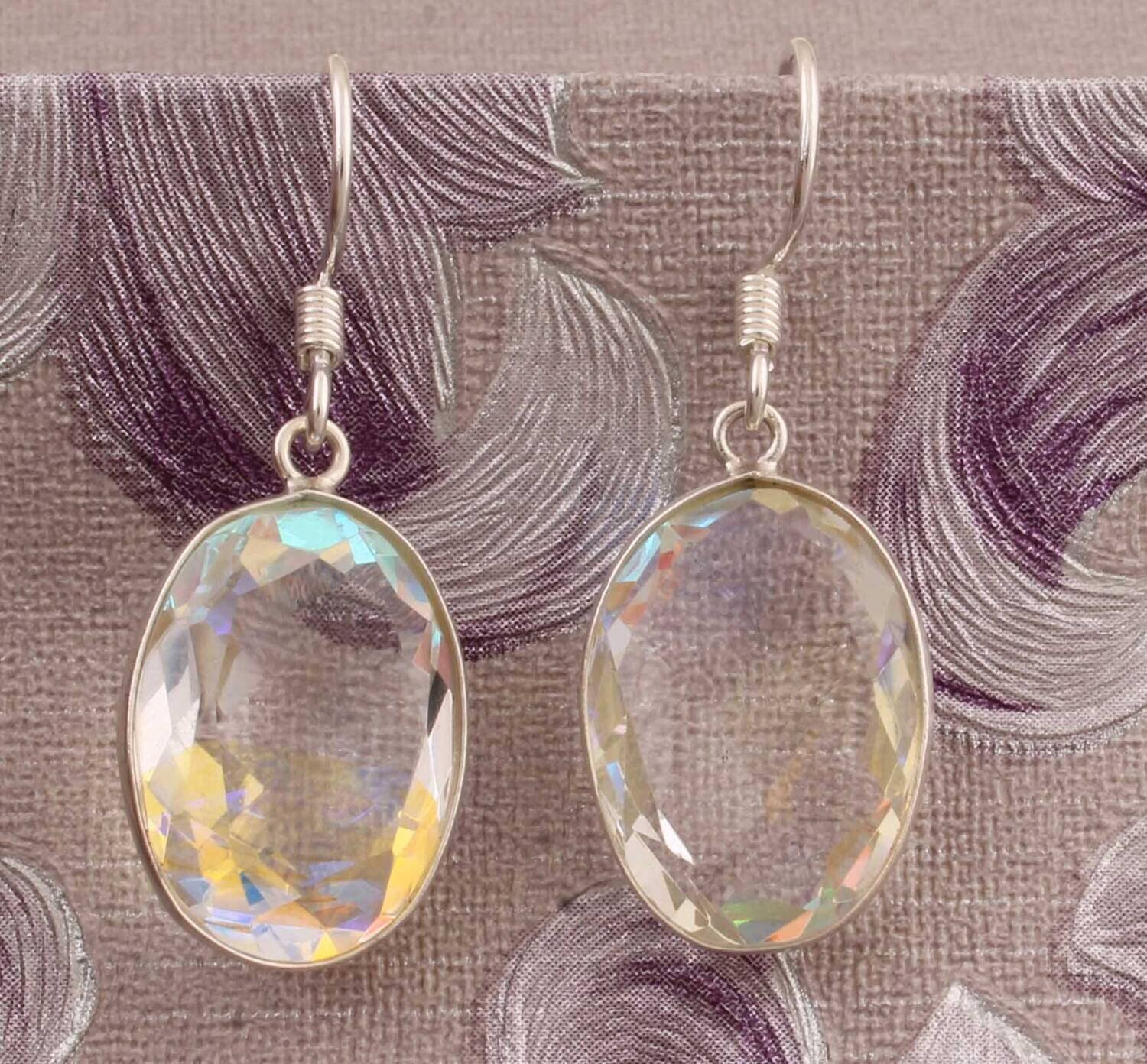 Natural Doublet AAA+Quality Gemstone Earring 925-Sterling Silver Earring,Antique Silver Earring Beautiful Gift Earring One-Of-KindCyber2021
